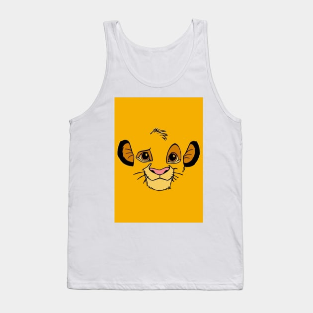 Simba Tank Top by ZoeBaruch